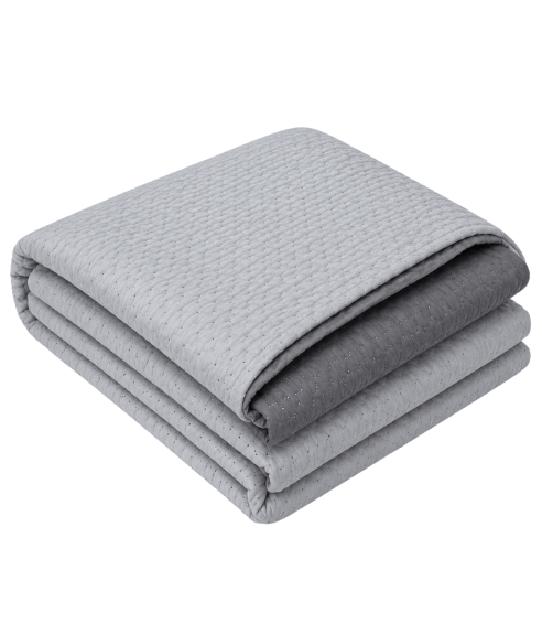 Gultas pārklājs "Grey trapuntino Bedspread". Pledi
