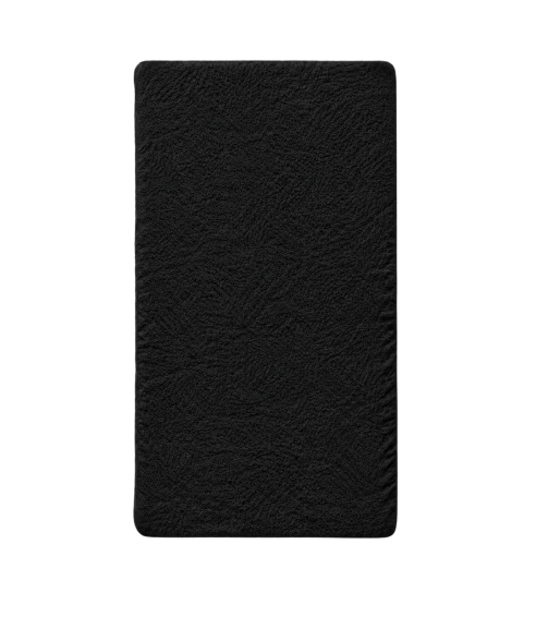 Frotē audums palags ar gumiju „Black frote“. Palags ar gumiju 90x200