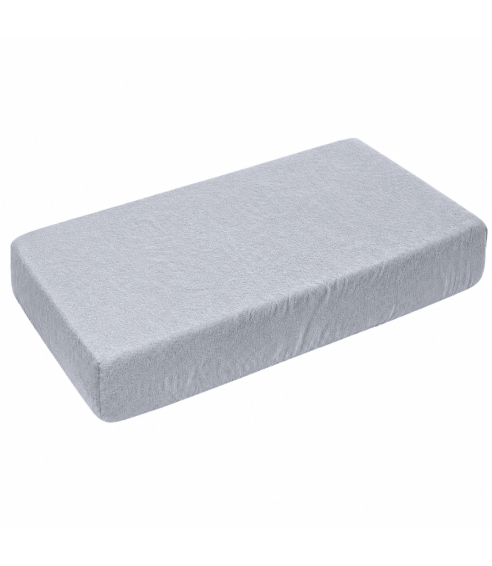 Frotē audums palags ar gumiju „Grey frote“. Palags ar gumiju 90x200