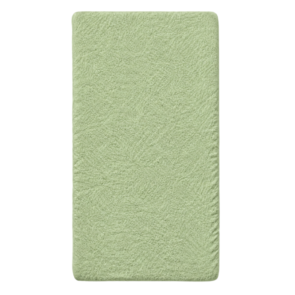 Frotē audums palags ar gumiju „Olive frote“. Palags ar gumiju 180x200, 90x200 cm, 140x200 cm, 160x200 cm, 180x200 cm, 200x220 cm. Zaļš frotē palags ar gumiju un vienmērīgi teksturētu virsmu. Frotē audums palags ar gumiju „Olive frote“. Palags ar gumiju 180x200, 90x200 cm, 140x200 cm, 160x200 cm, 180x200 cm, 200x220 cm. Zaļš frotē palags ar gumiju un vienmērīgi teksturētu virsmu.