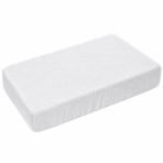 Frotē audums palags ar gumiju „White frote“. Palags ar gumiju 180x200, 90x200 cm, 140x200 cm, 160x200 cm, 180x200 cm, 200x220 cm. Balts palags ar gumiju un smalku cilpveida frotē tekstūru. Frotē audums palags ar gumiju „White frote“. Palags ar gumiju 180x200, 90x200 cm, 140x200 cm, 160x200 cm, 180x200 cm, 200x220 cm. Balts palags ar gumiju un smalku cilpveida frotē tekstūru.