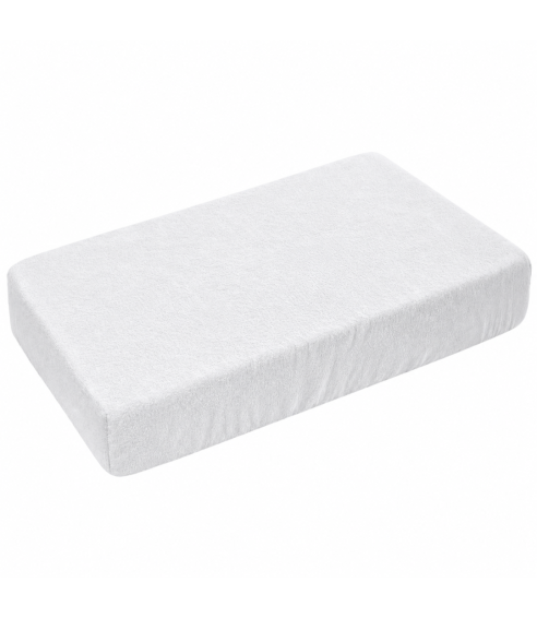 Frotē audums palags ar gumiju „White frote“. Palags ar gumiju 90x200