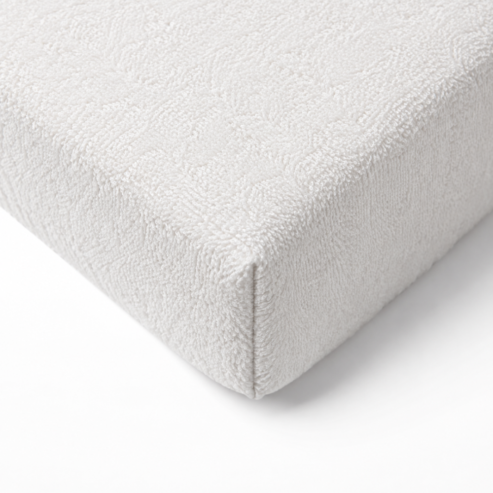 Frotē audums palags ar gumiju „White frote“. Palags ar gumiju 180x200, 90x200 cm, 140x200 cm, 160x200 cm, 180x200 cm, 200x220 cm. Vienkrāsains balts palags ar gumiju un izteiktu cilpveida virsmu. Frotē audums palags ar gumiju „White frote“. Palags ar gumiju 180x200, 90x200 cm, 140x200 cm, 160x200 cm, 180x200 cm, 200x220 cm. Vienkrāsains balts palags ar gumiju un izteiktu cilpveida virsmu.