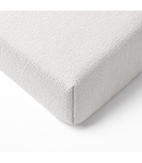 Frotē audums palags ar gumiju „White frote“. Palags ar gumiju 90x200