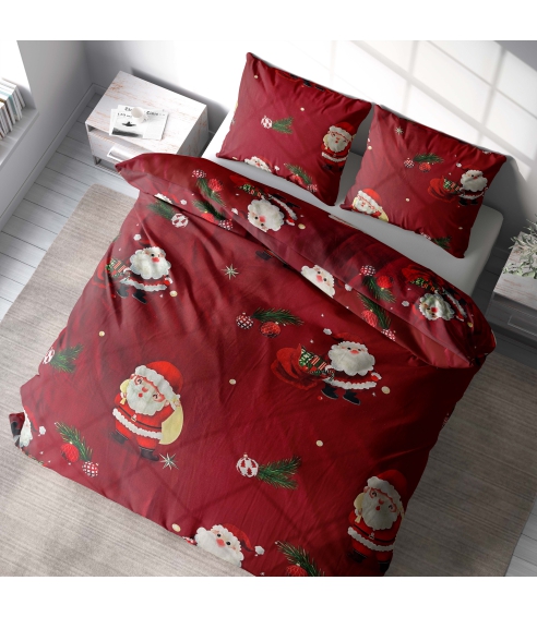 Ziemassvētku gultas veļa „Merry Maker“. Gultas veļas komplekti 140x200