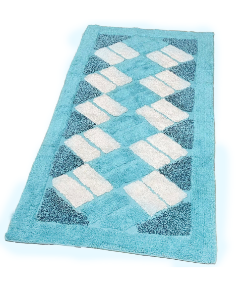 Paklājs "Blue Diamond Mosaic Rug"