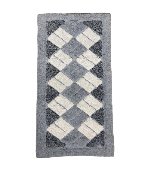 Paklājs "Grey Diamond Mosaic Rug"