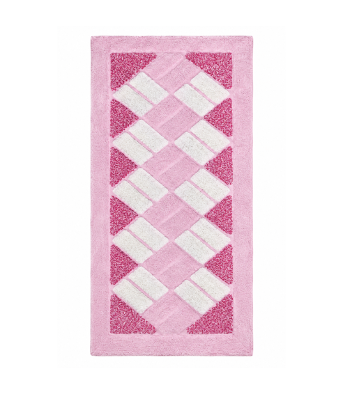 Paklājs "Rose Diamond Mosaic Rug". Vannas istabas paklājiņi