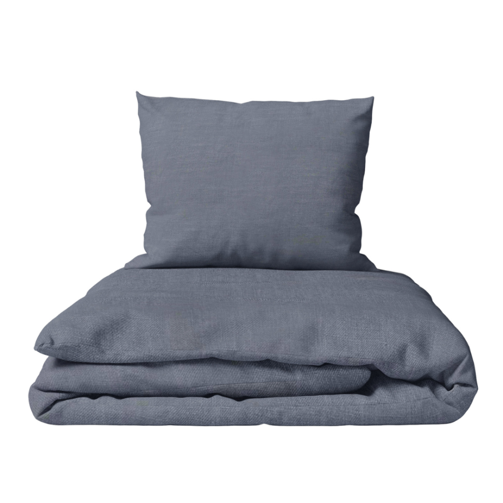 Lina gultas veļas „Grey oasis“. Lina gultas veļa, 200x220 cm