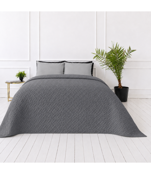 Gultas pārklājs "Bedspread Graphite". Pledi