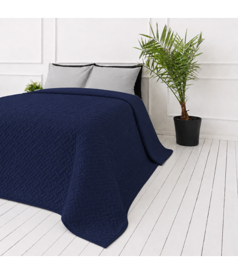 Gultas pārklājs "Bedspread Navy". Pledi