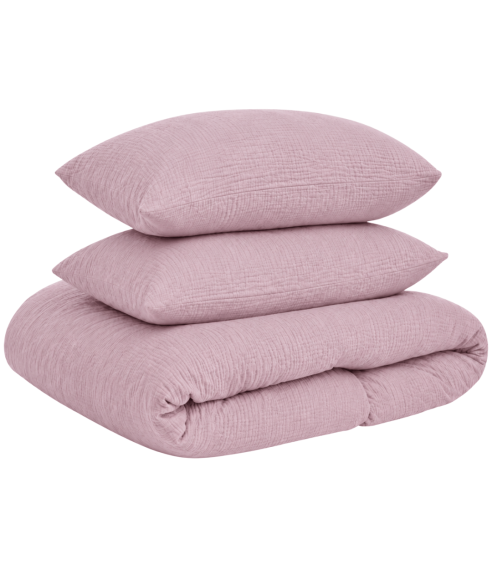 Muslīna gultas veļa „Rose muslin“. Bērnu gultas veļa
