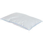 Dūnu spilvens "Irene". Spilvens ar pīļu dūnu un spalvu pildījumu, balts ar 100% kokvilnas audumu