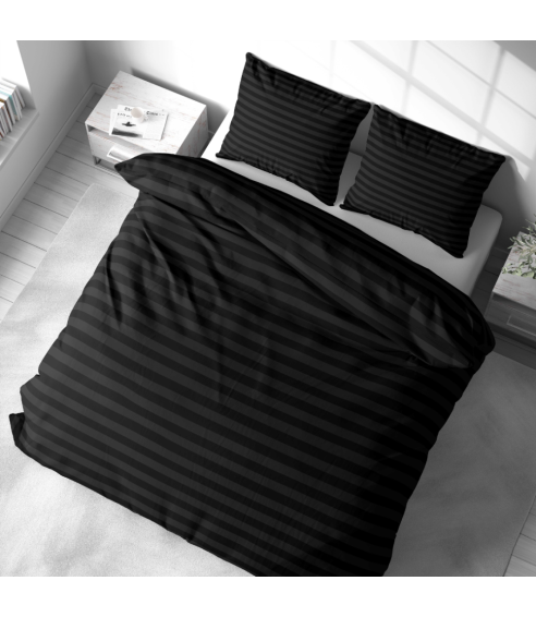 Spilvendrānas „Black Stripes“. Spilvendrānas 50x70
