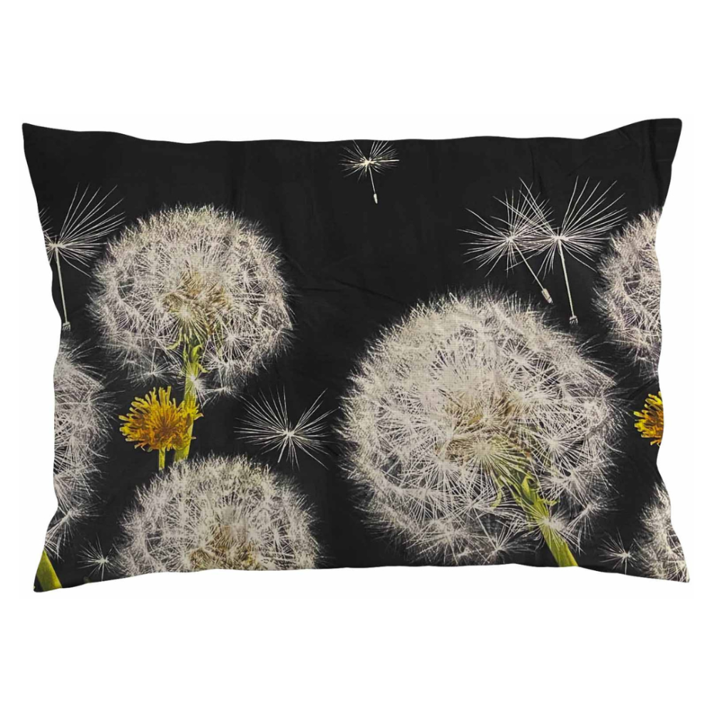 Spilvendrānas „Dandelion Night“. Spilvendrānas 50x70
