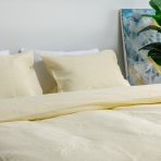 Spilvendrānas "Kora Yellow". Spilvendrānas 50x70