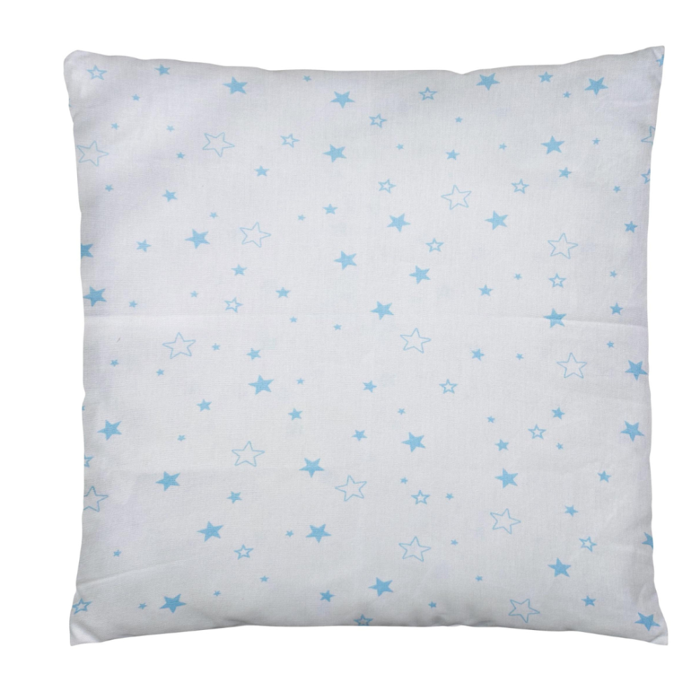 Spilvendrānas "Ad astra light blue". Dekoratīvie spilvenu pārvalki