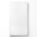 Palagi bez gumijas „White Stripes“. Palags bez gumijas, 150x220 cm, 200x220 cm, 220x260 cm. Mīksts balts palags bez gumijas ar smalkām svītrām, lieliski piemērots jebkuram dekora stilam.