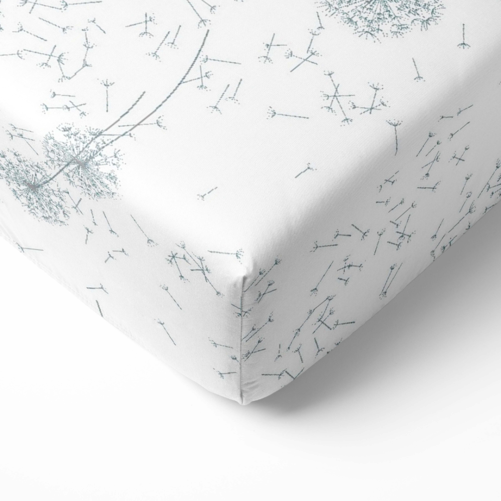 Palagi ar gumiju „Dandelion puff“. Palags ar gumiju 90x200, 90x200 cm, 140x200 cm, 160x200 cm, 180x200 cm