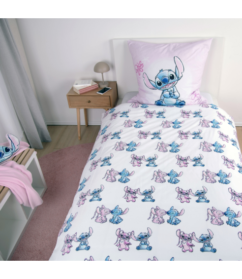 Gultas veļas komplekts „Angel and Stitch“. Bērnu gultas veļa