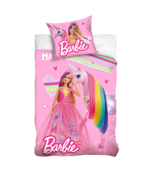 Gultas veļas komplekts „Barbie“. Bērnu gultas veļa