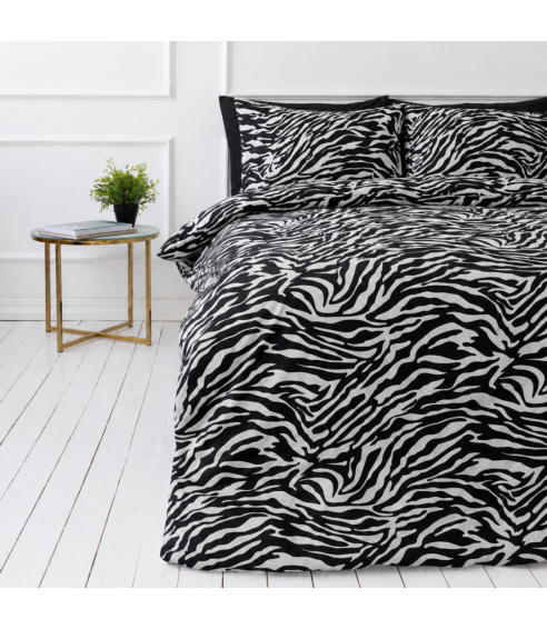 Gultas veļas komplekts „Black Safari“. Gultas veļas komplekti 140x200