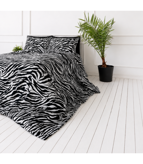 Gultas veļas komplekts „Black Safari“. Gultas veļas komplekti 140x200