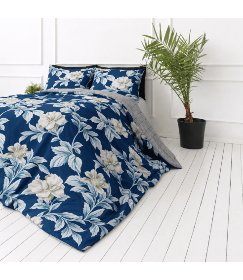 Gultas veļas komplekts „Blue Grace“. Gultas veļas komplekti 140x200