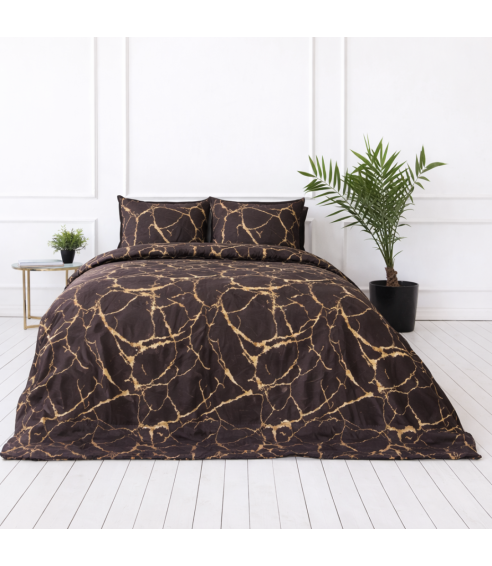 Gultas veļas komplekts „Bronze Marble“. Gultas veļas komplekti 140x200