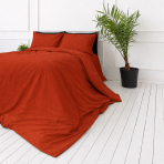 Gultas veļas komplekts „Dry Tomato“. Vienkrāsaina gultas veļa, 140x200 cm, 150x200 cm, 160x200 cm, 180x200 cm, 200x200 cm, 200x220 cm, 220x240 cm. Silts gultas veļas komplekts terakotas un kaltētu tomātu toņos. Gultas veļas komplekts „Dry Tomato“. Vienkrāsaina gultas veļa, 140x200 cm, 150x200 cm, 160x200 cm, 180x200 cm, 200x200 cm, 200x220 cm, 220x240 cm. Silts gultas veļas komplekts terakotas un kaltētu tomātu toņos.