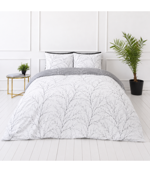 Gultas veļas komplekts „Woodland Gray“. Gultas veļas komplekti 140x200