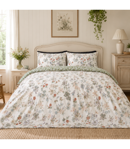 Gultas veļas komplekts „English Garden“. Gultas veļas komplekti 140x200