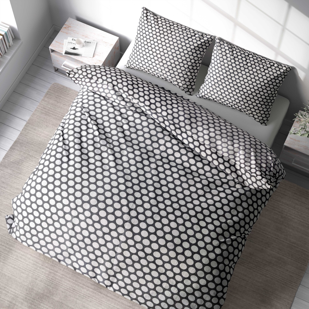 Gultas veļas komplekts „Grey Ripple“. Gultas veļas komplekti 140x200, 140x200 cm, 160x200 cm, 200x200 cm, 200x220 cm, 220x240 cm