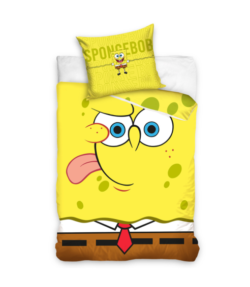 Gultas veļas komplekts „Happy Sponge“. Bērnu gultas veļa