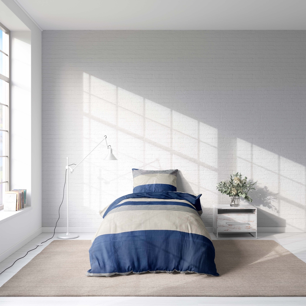 Vienvietīgas gultas veļas komplekti "Horizon". Gultas veļas komplekti 140x200, 140x200 cm