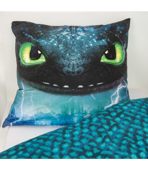 Gultas veļas komplekts „How to train your dragon“. Bērnu gultas veļa
