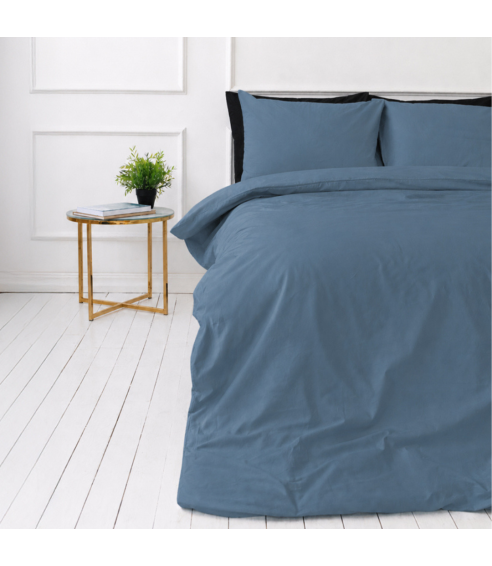 Gultas veļas komplekts „Yale Blue“. Gultas veļas komplekti 140x200