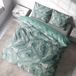 Gultas veļas komplekts "Leaf harmony". Gultas veļas komplekti 200x200, 200x220 cm