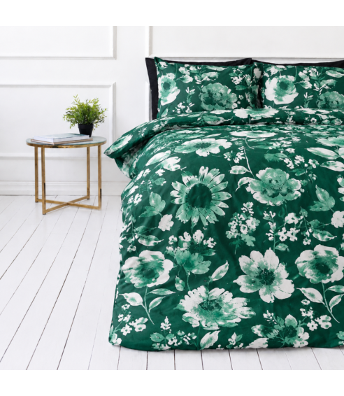 Gultas veļas komplekts „Lush Green“. Gultas veļas komplekti 140x200