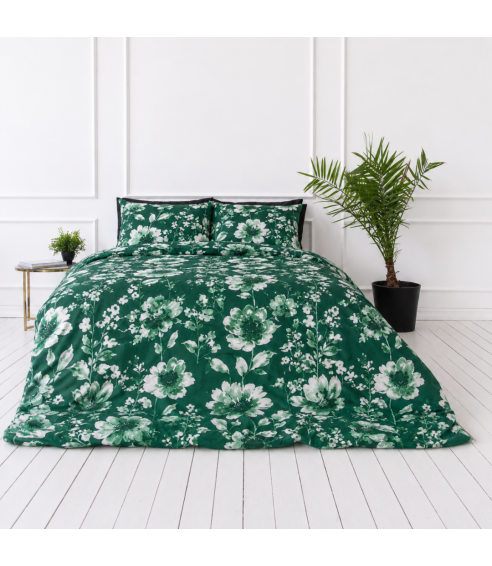 Gultas veļas komplekts „Lush Green“. Gultas veļas komplekti 140x200