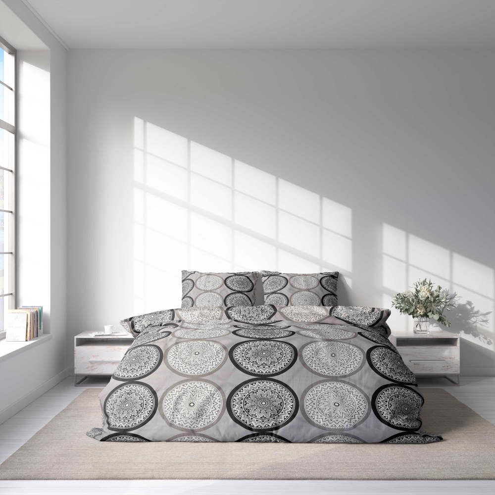 Gultas veļas komplekts „Mandala“. Gultas veļas komplekti 140x200, 140x200 cm, 160x200 cm, 180x200 cm, 200x200 cm, 200x220 cm