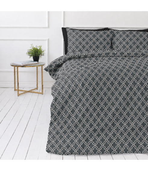 Gultas veļas komplekts „Morocco grey“. Gultas veļas komplekti 140x200