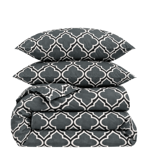 Gultas veļas komplekts „Morocco grey“. Gultas veļas komplekti 140x200