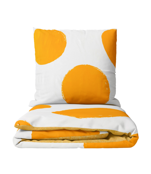 Gultas veļas komplekts „Orange Bliss“. Gultas veļas komplekti 140x200