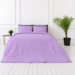 Gultas veļas komplekts „Orchid“. Vienkrāsaina gultas veļa, 140x200 cm, 150x200 cm, 160x200 cm, 180x200 cm, 200x200 cm, 200x220 cm, 220x240 cm. Pasteļvioletas krāsas minimālistisks gultas veļas komplekts. Gultas veļas komplekts „Orchid“. Vienkrāsaina gultas veļa, 140x200 cm, 150x200 cm, 160x200 cm, 180x200 cm, 200x200 cm, 200x220 cm, 220x240 cm. Pasteļvioletas krāsas minimālistisks gultas veļas komplekts.