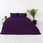 Gultas veļas komplekts „Plum“. Violeta gultasveļa, 140x200 cm, 150x200 cm, 160x200 cm, 180x200 cm, 200x200 cm, 200x220 cm, 220x240 cm. Piesātinātas plūmju krāsas gultas veļas komplekts bez papildu rakstiem. Gultas veļas komplekts „Plum“. Violeta gultasveļa, 140x200 cm, 150x200 cm, 160x200 cm, 180x200 cm, 200x200 cm, 200x220 cm, 220x240 cm. Piesātinātas plūmju krāsas gultas veļas komplekts bez papildu rakstiem.