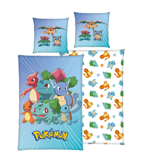 Gultas veļas komplekts „Pokemon“. Bērnu gultas veļa