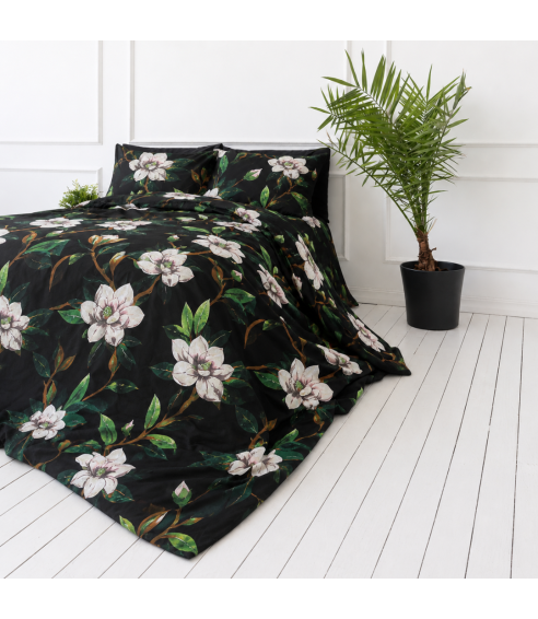 Gultas veļas komplekts „Soft Magnolia“. Kokvilnas gultas veļa