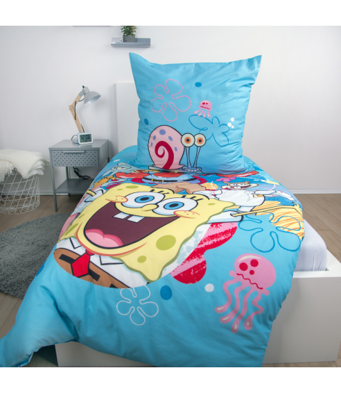 Gultas veļas komplekts „SpongeBob SquarePants“. Bērnu gultas veļa