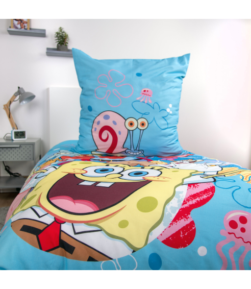 Gultas veļas komplekts „SpongeBob SquarePants“. Bērnu gultas veļa
